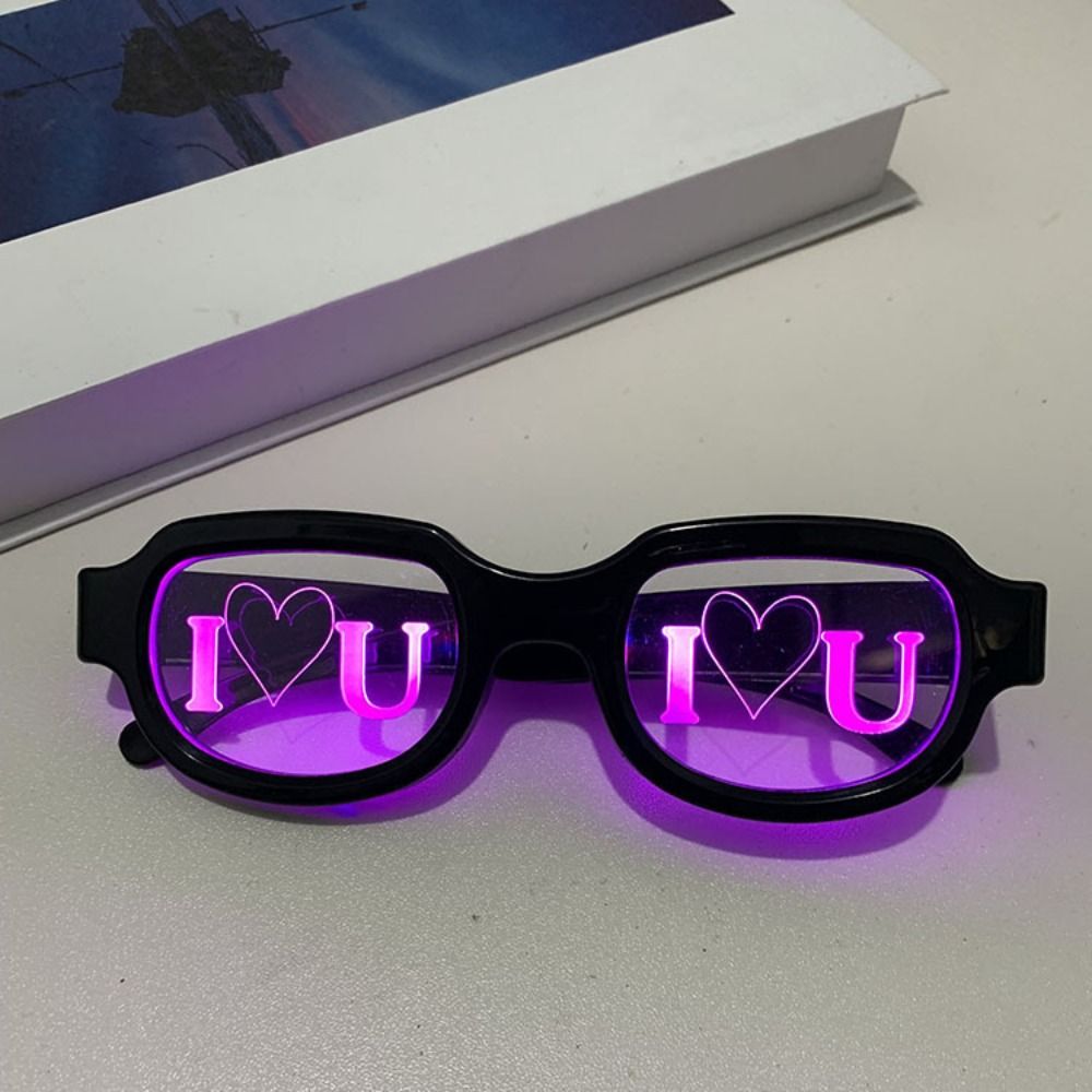 Glow In The Dark Party Glasses - Speciale Effect LED Bril Gloeiende Neon