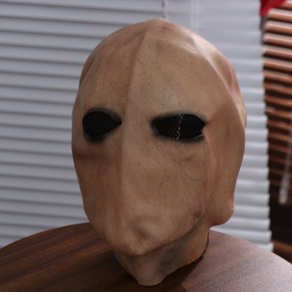 Latex Alien Mask Realistic - Gezichtsloze man Halloween Slenderman-masker, niet-toxisch, realistisch