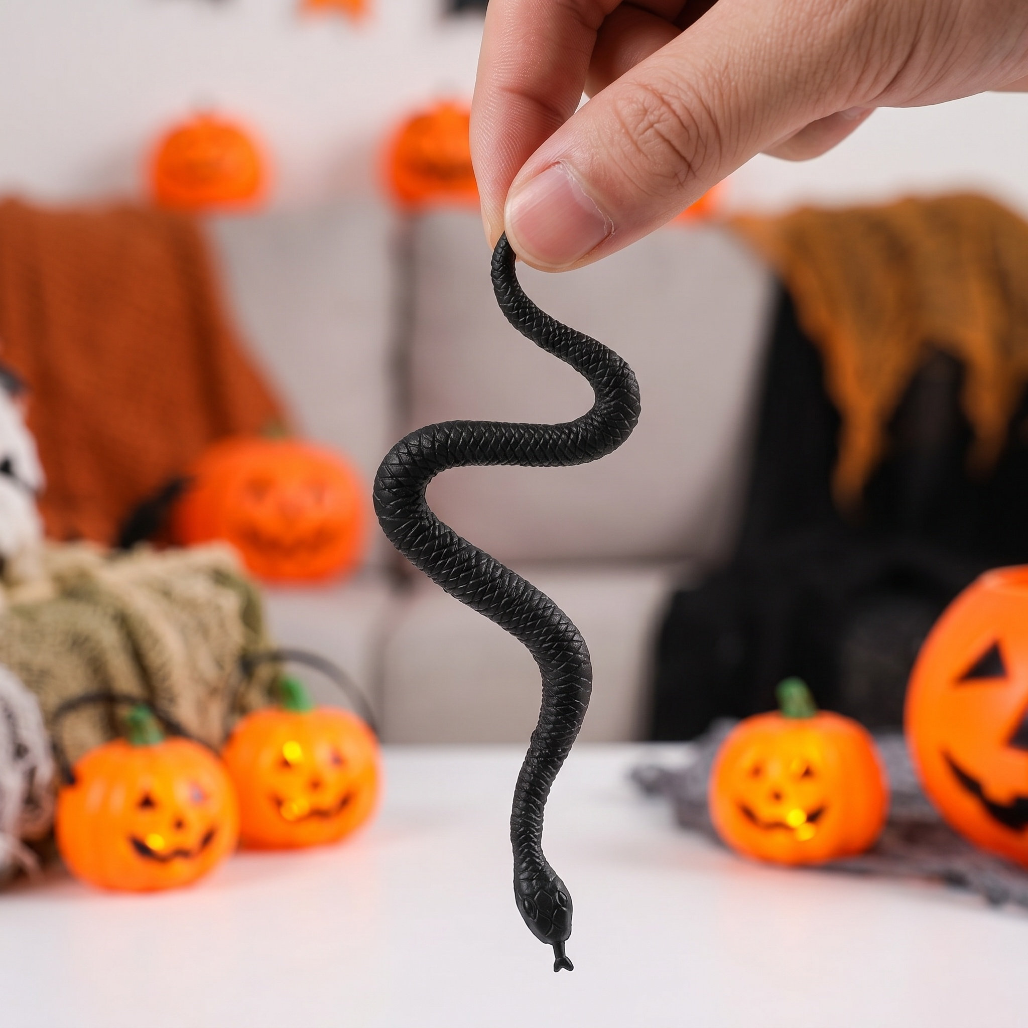Prank Toys - 100 stuks realistische, griezelige slangen als