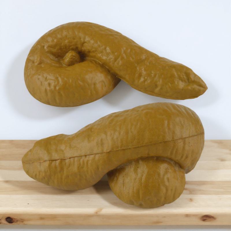 Fake Poop Gag Gift - Realistische neppoep, een grappig rekwisiet, ultrazacht
