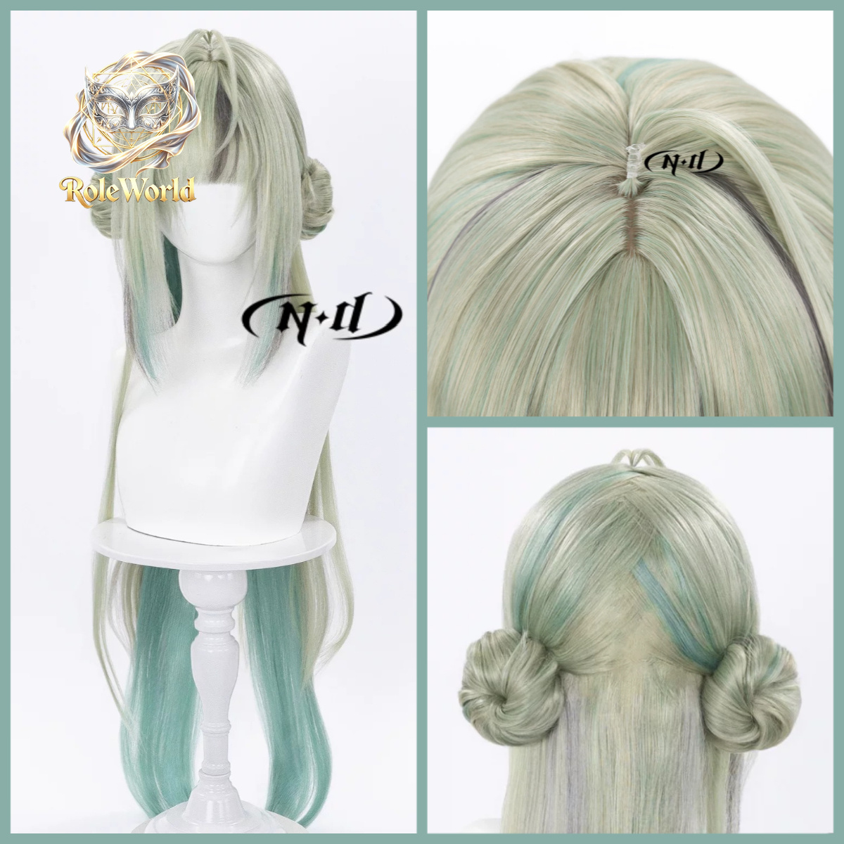 Anime Cosplay Wig Heat Resistant - Si Wig Arknights Endfield Si Cosplaypruik