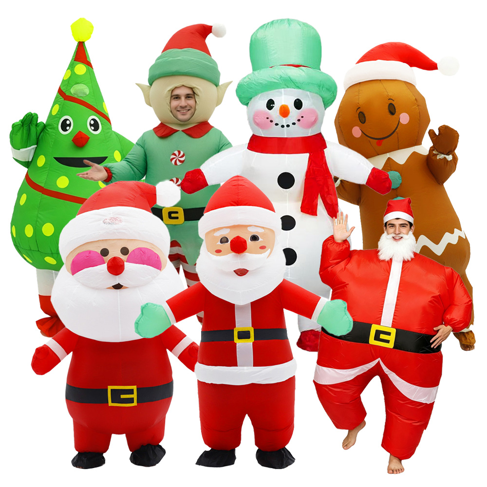 Kerstmis Grappige Opblaasbare  - Costumes recensie en prijs