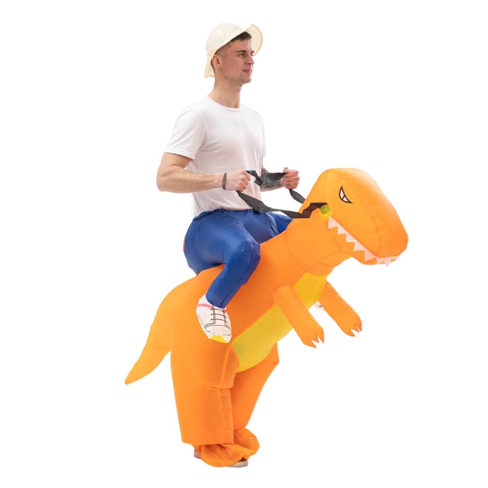 Opblaasbaar dinosauruskostuum  - Inflatable Dinosaur Costume Adult recensie en prijs