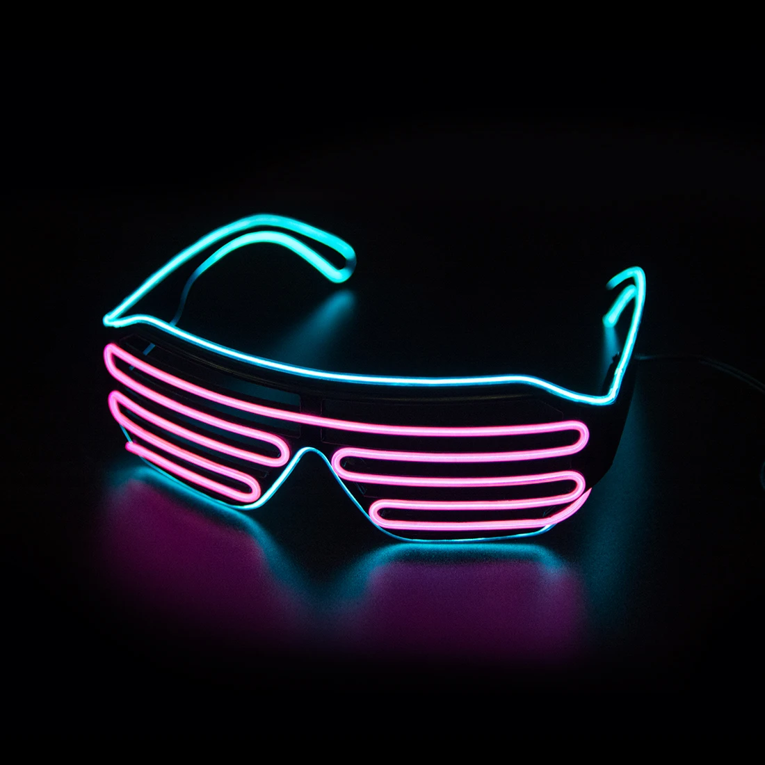 LED-gloeiende bril Gafas Licht - Glow In The Dark Party Glasses recensie en prijs