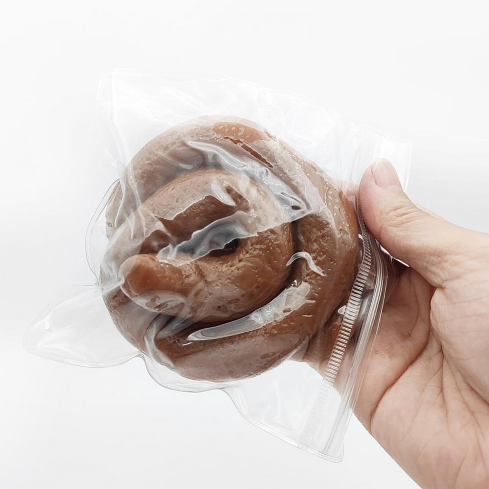 Zacht, realistisch knuffelball - Fake Poop Gag Gift recensie en prijs