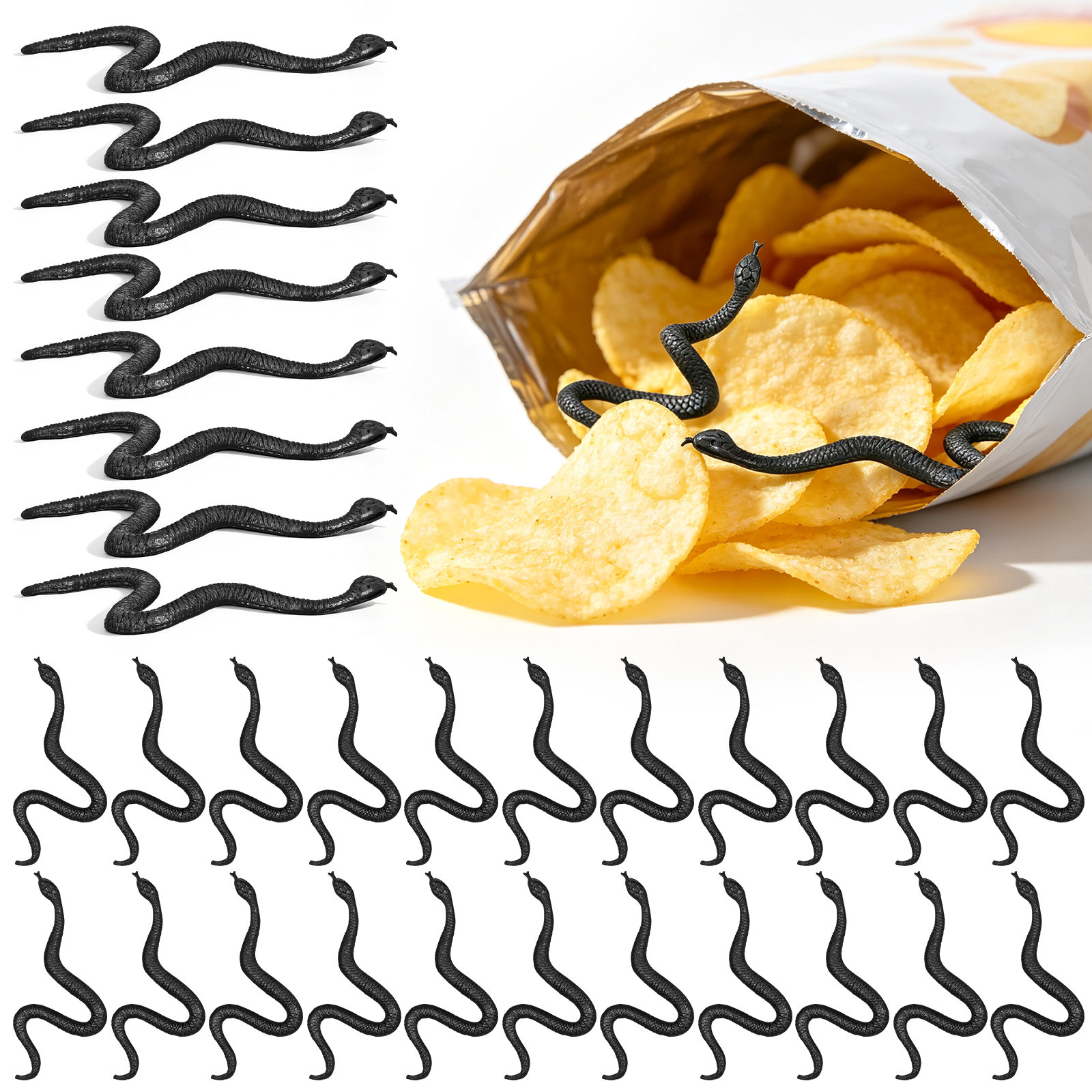 100 stuks realistische, grieze - Prank Toys recensie en prijs